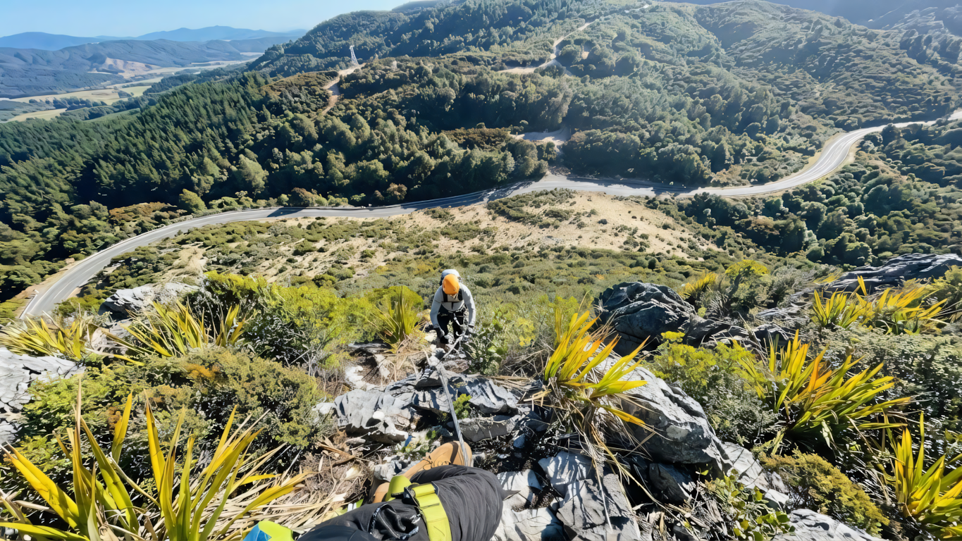 Via Ferrata Takaka Hill