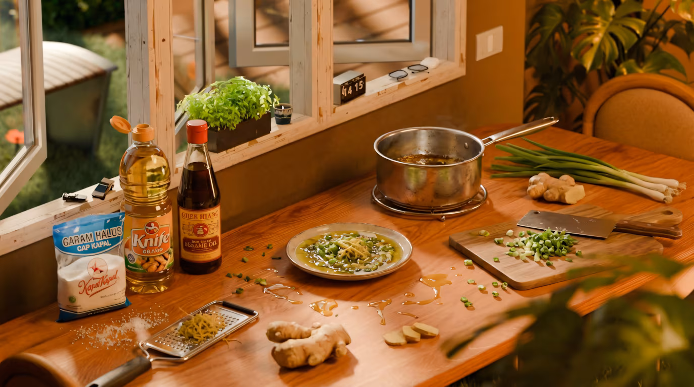 Ginger & Spring Onion Oil