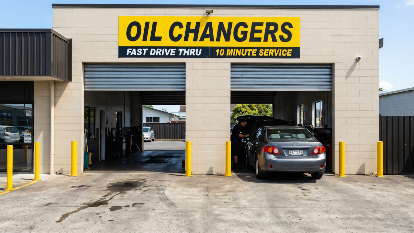 Oil Change Shop New Zealand