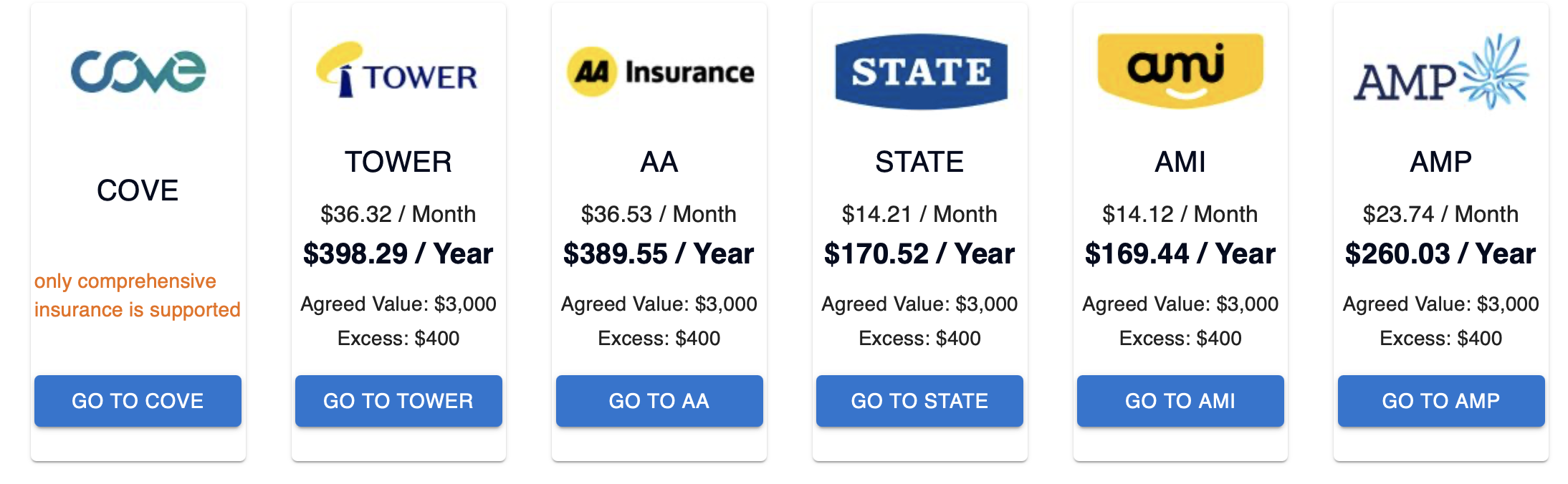 Insurspy Quick Quotation