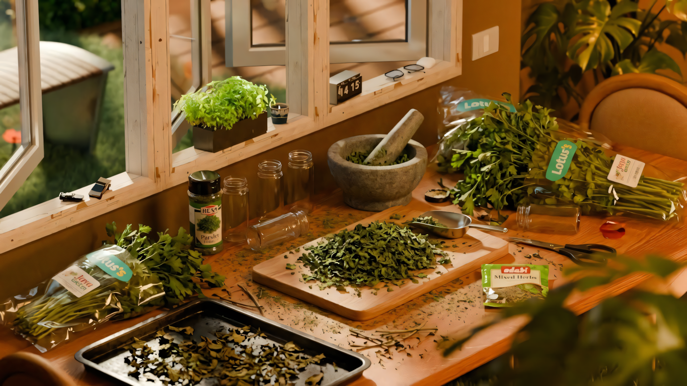 Dried & Crushed Parsley