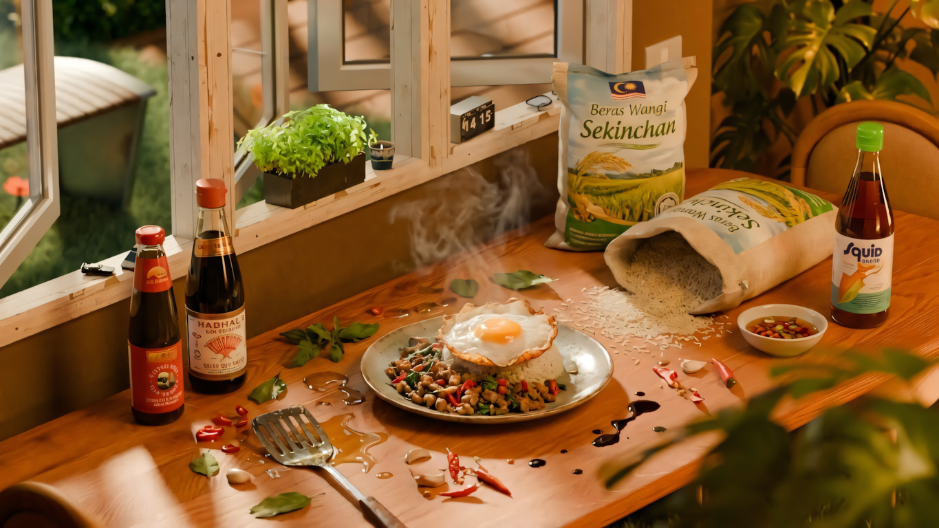 Pad Krapow Moo (Thai Basil Pork)